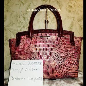 **SOLD**  Brahmin ONE OF A KIND Freesia Edinburgh NWT WITH BUILD PLANS